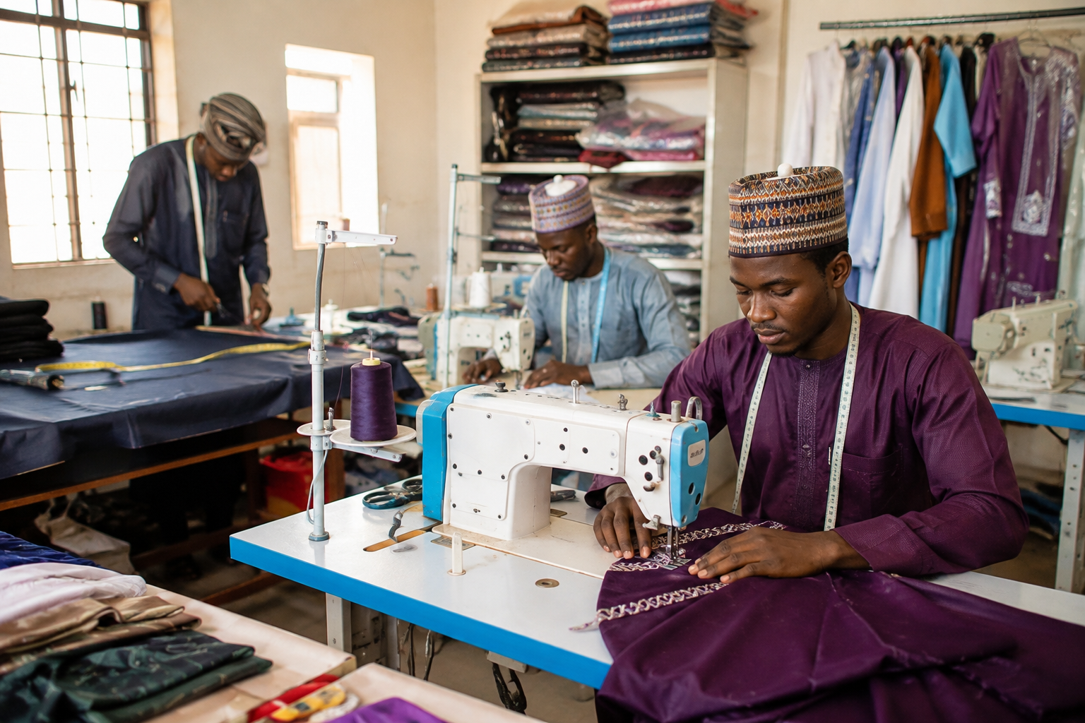 Tailoring craftsmanship at Maijidda, image one