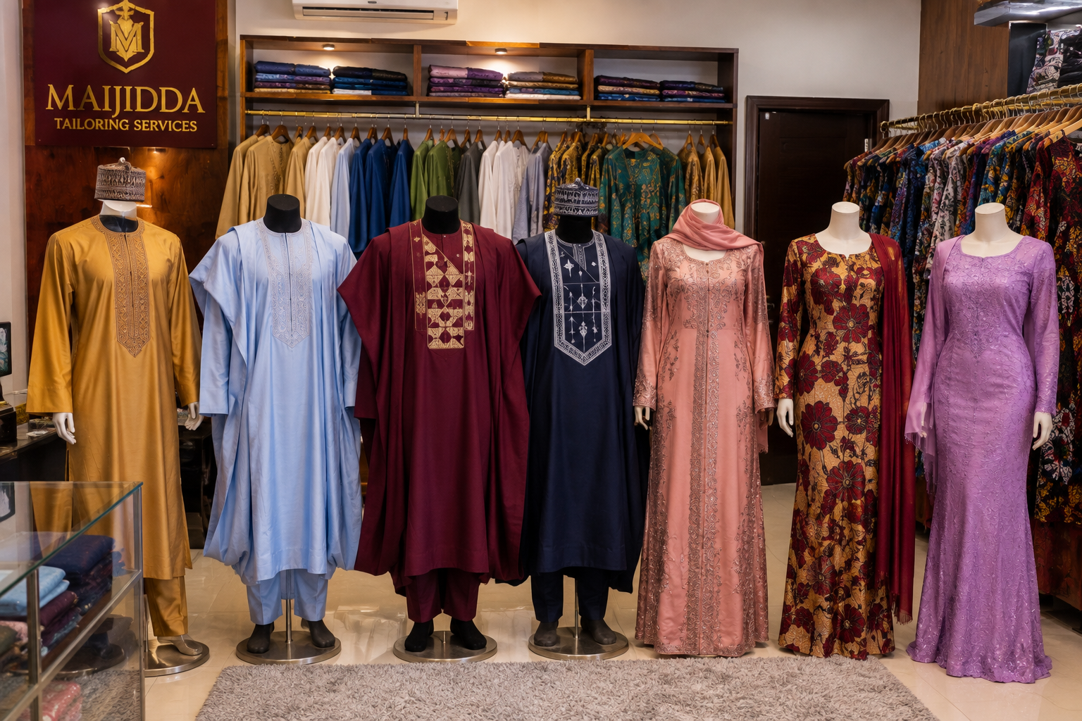 Tailoring craftsmanship at Maijidda, image two